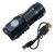 Linterna Tactica Mini 3led Recargable Usb Flash Clip Liviana - comprar online