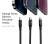 Cable Usb 3 En 1 Tipo C + Micro + Compatible Con iPhone