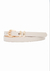 Cinto de Couro Off White