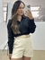 Camisa de Linho Preta