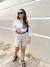 Short de Linho Clara na internet