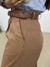 Calça Wide Leg Camila Caramelo - comprar online