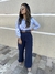 Calça Wide Leg Camila Azul Marinho