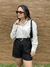 Camisa de Linho Marina Cru - comprar online