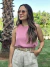 Blusa Nat Rosa na internet