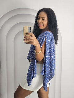 Blusa Capa Estampada