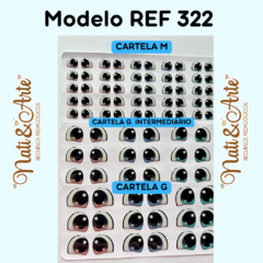 Olhos resinados REF 322 na internet