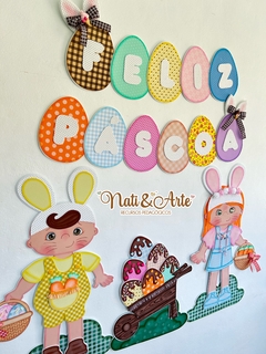 Apostila Mural de Páscoa (3 modelos). na internet