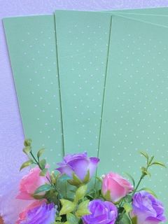 Eva estampado Poá Verde Claro