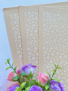 Eva estampado Flores Nude