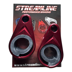GUIAS LINEAS DE FRENO ROJAS STREAMLINE