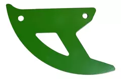Cubredisco Trasero Kawasaki Kxf250 Verde Aluminio Crosspro