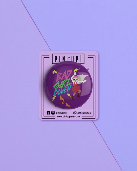 Boton Bad Girls Coven