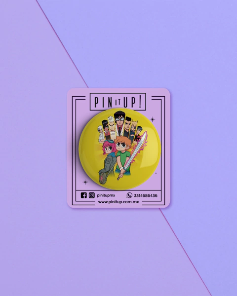 Scott Pilgrim Button