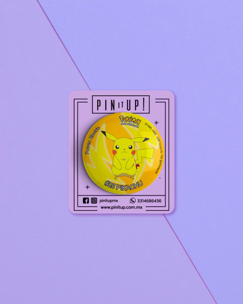 Pikachu Tazo Button