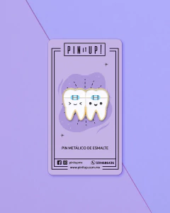 Orthodontics Enamel Pin on internet