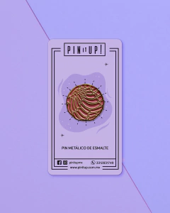 Concha Pan dulce Enamel Pin - buy online