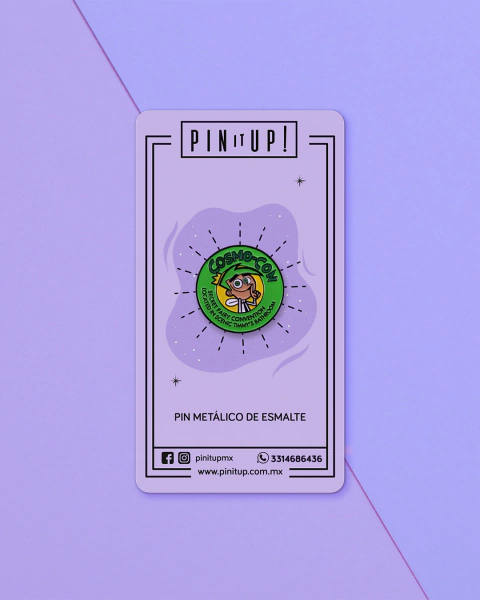 Cosmo-Con Enamel Pin