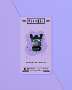 Camera Lens Enamel Pin