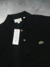 Polo Lacoste básica Preta Slim Fit - comprar online
