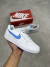 Tênis Nike Ebernon Low - Branco/Azul Claro - comprar online