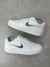 Tênis Nike Ebernon Low Premium - Branco/Verde - Astro Store