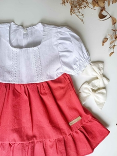 Vestido Laly Rojo / Verde en internet