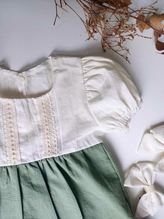 Imagen de Vestido Laly Rojo / Verde