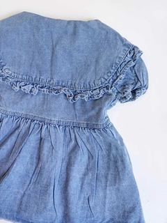 Vestido de Jean manga corta - comprar online