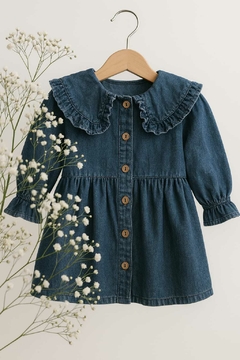 Vestido de Jean manga larga - Pichonos