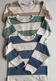 Camiseta Baby Rayada - Pichonos