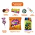 Kit 25 Sacolinhas Montadas Guloseimas Salgadinho Festa Infantil Com Giz de Cera Prontas na internet
