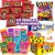 Kit Rende 15 Sacolinhas Aniversário Infantil Pipoquinha Bala Fini Bis Chocolate e Bicho Mania