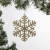 ADORNO DE NAVIDAD COPO DE NIEVE CHAMPAGNE