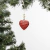ADORNO DE NAVIDAD SET X2 CORAZONES ROJO en internet
