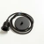 CABLE Y PORTALAMPARA BUNZA NEGRO