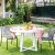 MESA COMEDOR BROOKLYN - 1.2 MTS DIAM - BLANCO - comprar online