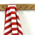 MANTEL DE GABARDINA RAYADO 350x145 CM - comprar online