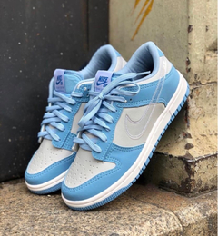 Dunk Low SB Azul e Cinza