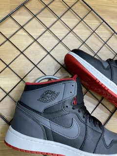 Tênis Nike Jordan Mid Cano Alto Preto/Vermelho - comprar online