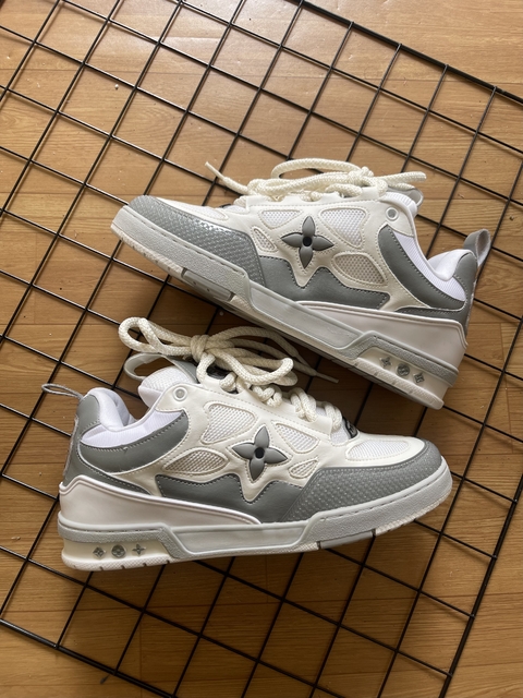 Lv Skate Cinza e Branco