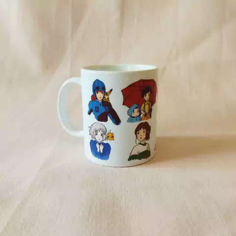 caneca heroínas ghibli