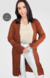 Cardigan Modal Canelado Luna - comprar online