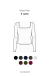 BLUSA NINA MANGA LONGA - KIT 3 CORES - comprar online