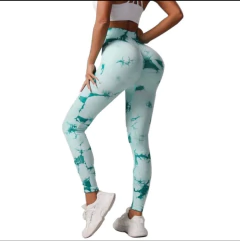 2 Calzas largas "batik” y “Canada” verde y violeta 2x1 COMBO - tienda online
