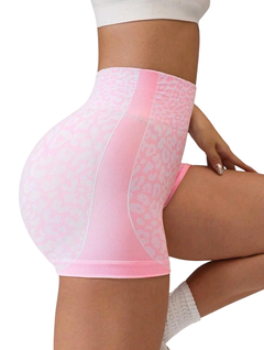 Calza corta “Leopard” pink - GINA IMPORTADOS 