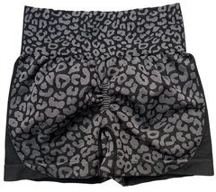 Calza corta “Leopard” gris en internet