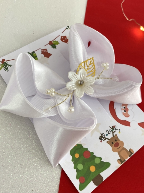 Laço Luxo G-10cm (Branco)