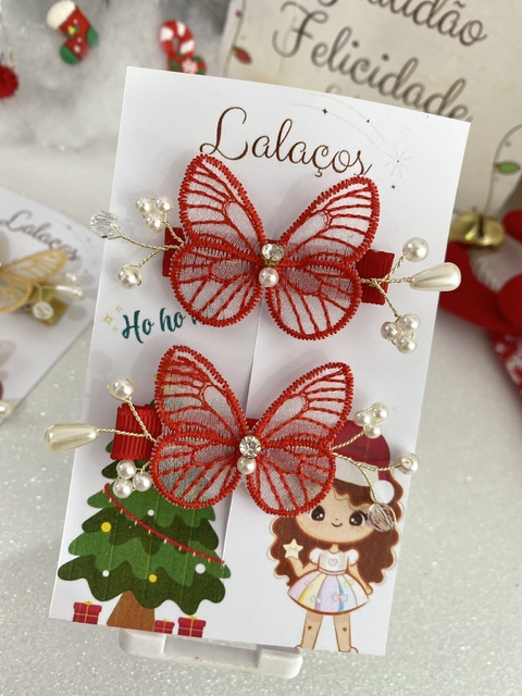 Par Luxo P-6cm (Vermelho)