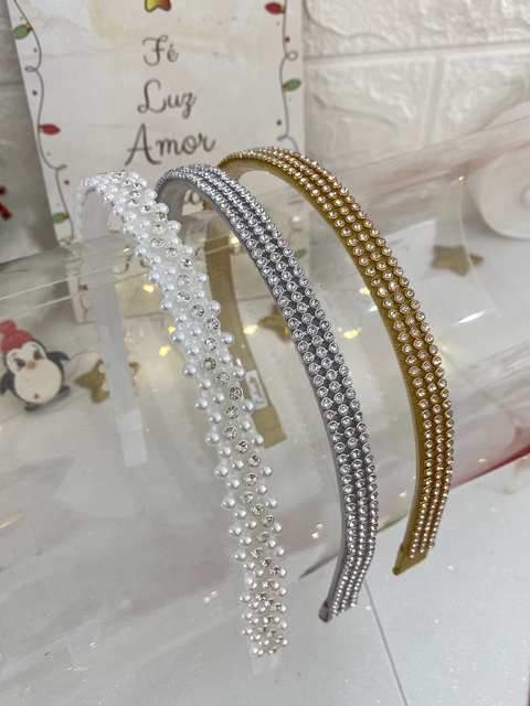 Tiara Strass (Escolha a cor)